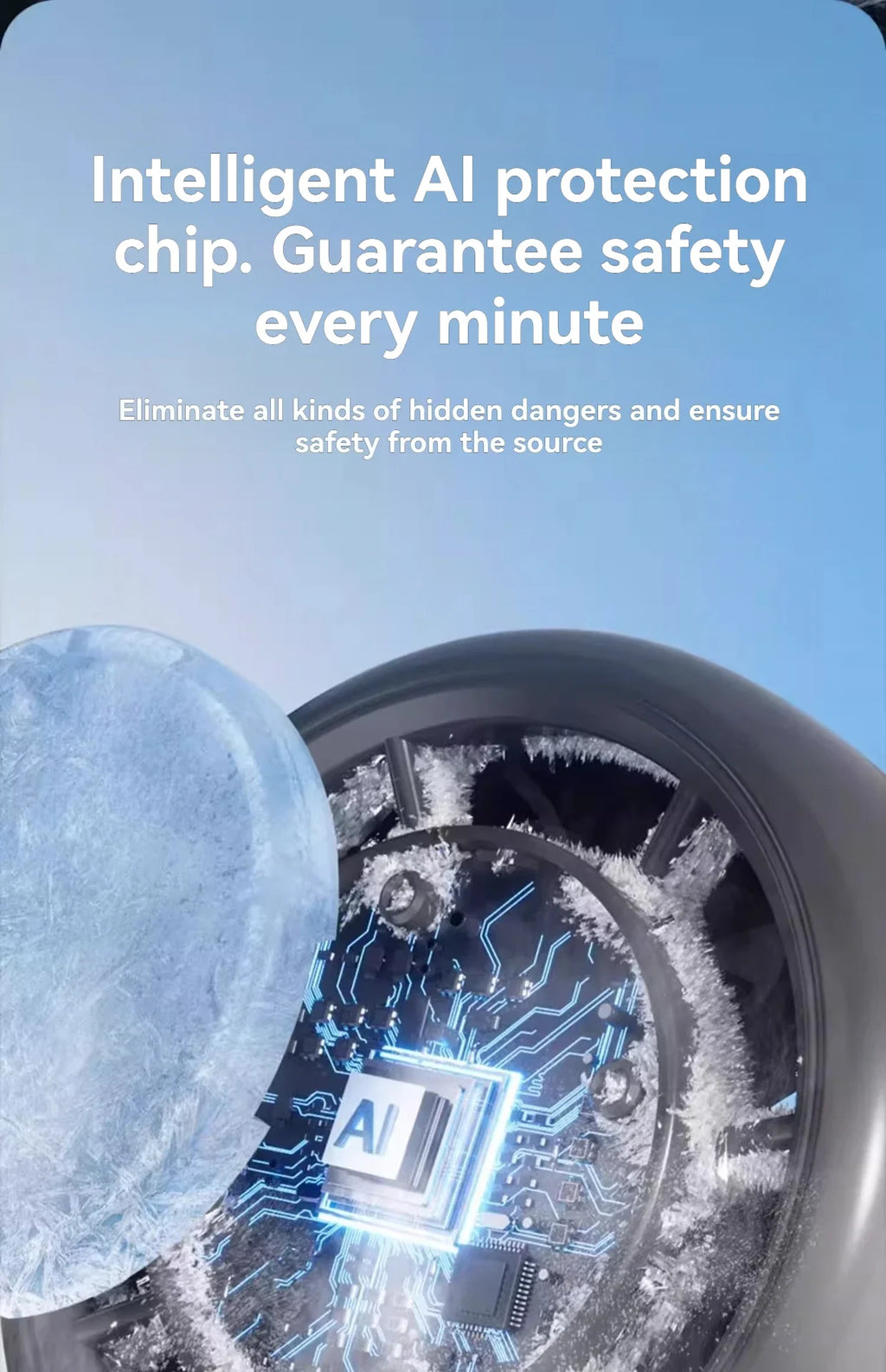 Handheld Ice Cooling Fan