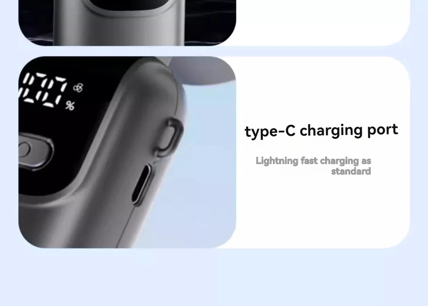 Handheld Ice Cooling Fan